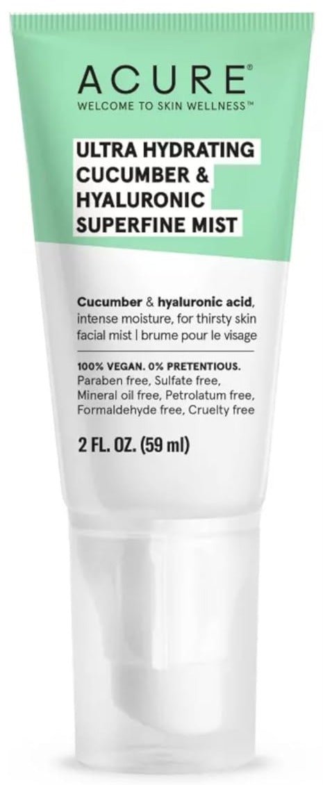 Acure Ultra Hydrating Cucumber & Hyaluronic Superfine Mist - 59 ml - MeStore - Acure