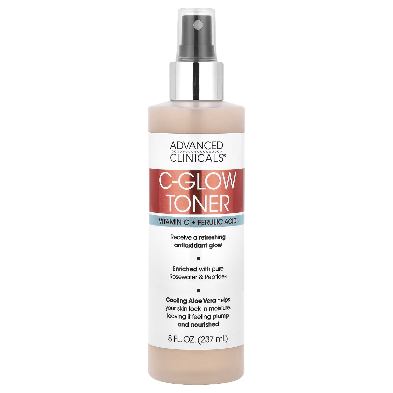 Advanced Clinicals C Glow Toner 8oz - MeStore - Advanced Clinicals