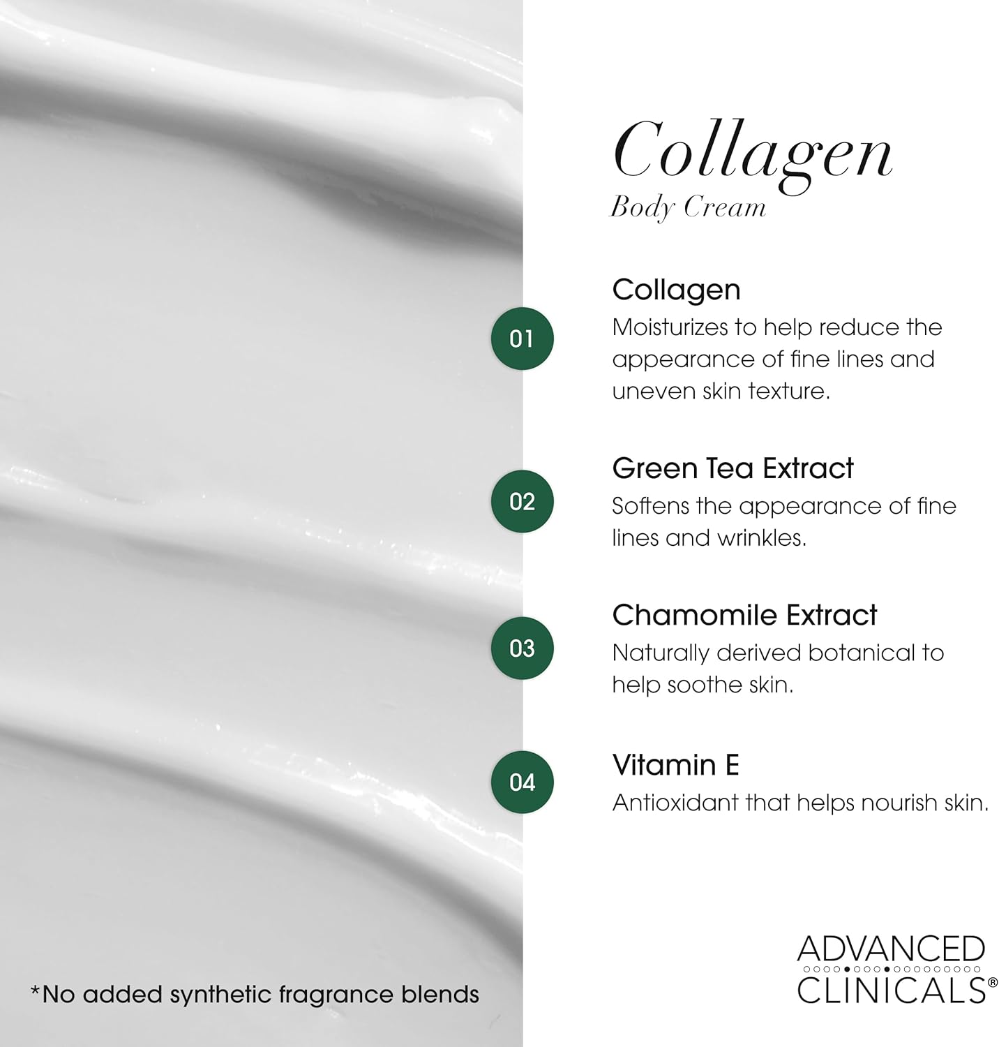 Advanced Clinicals Collagen Lotion - MeStore - Advanced Clinicals
