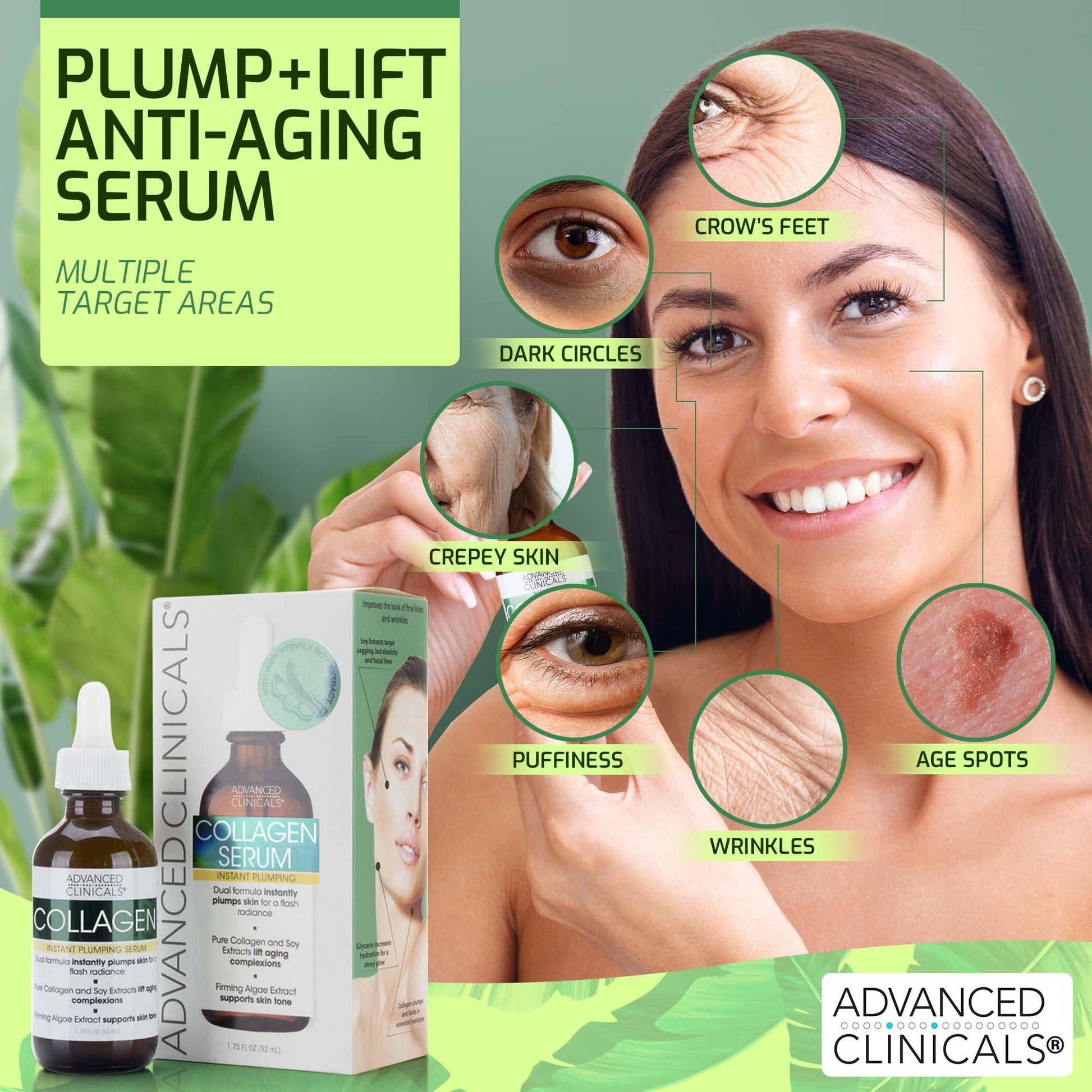 Advanced Clinicals Collagen Serum - MeStore - Advanced Clinicals