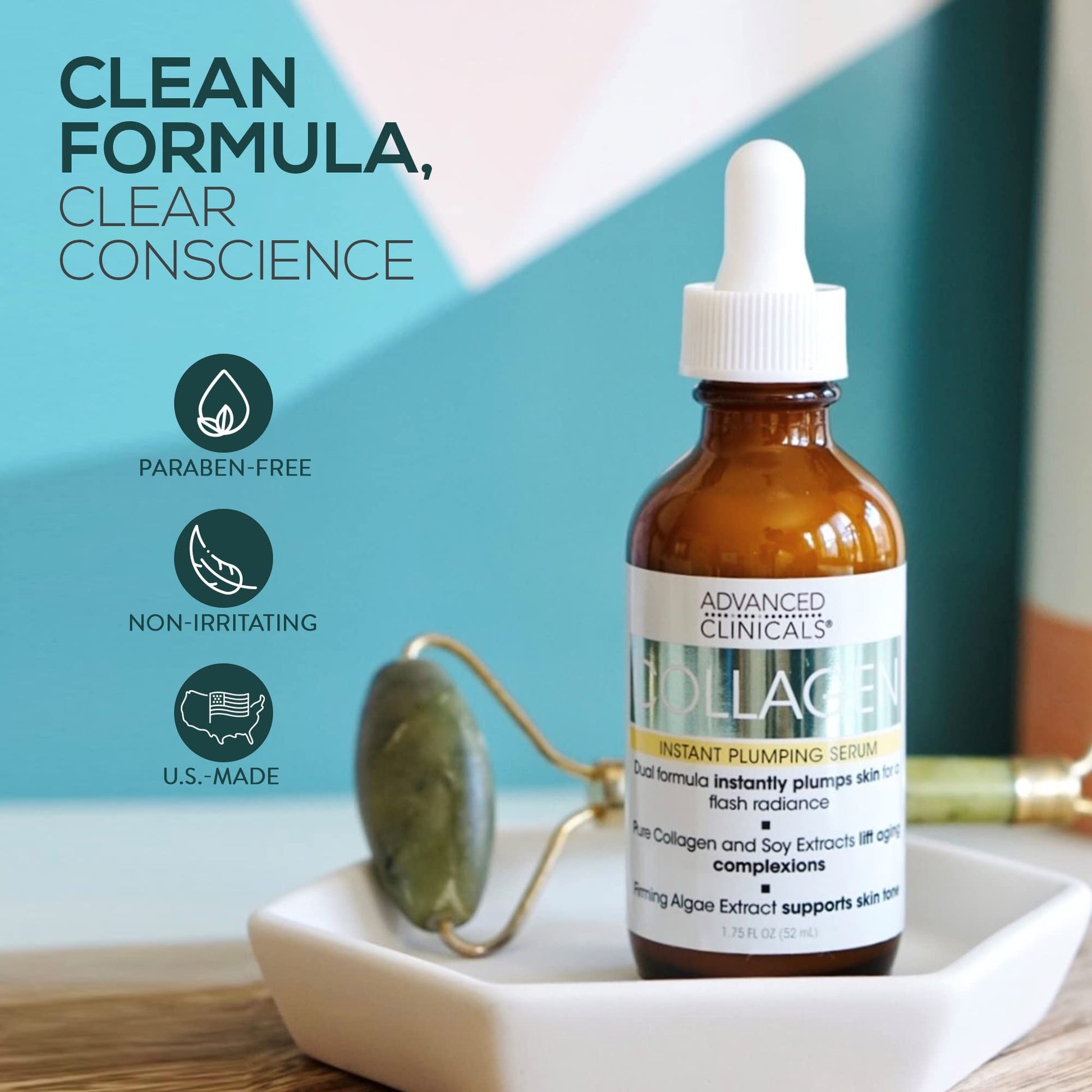 Advanced Clinicals Collagen Serum - MeStore - Advanced Clinicals