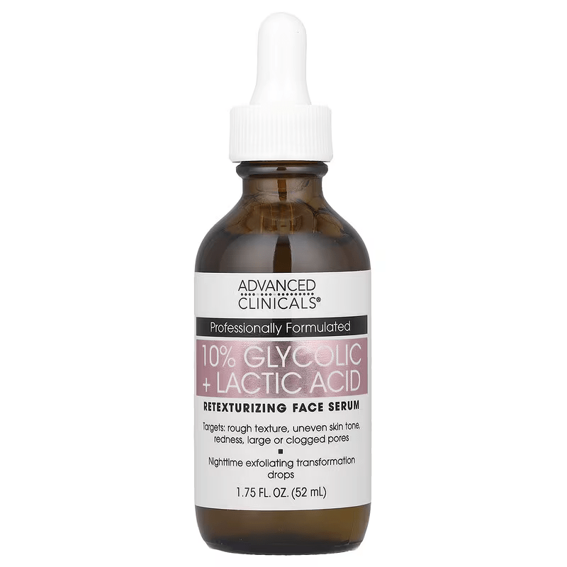 Advanced Clinicals Glycolic Serum 1.75oz - MeStore - Advanced Clinicals