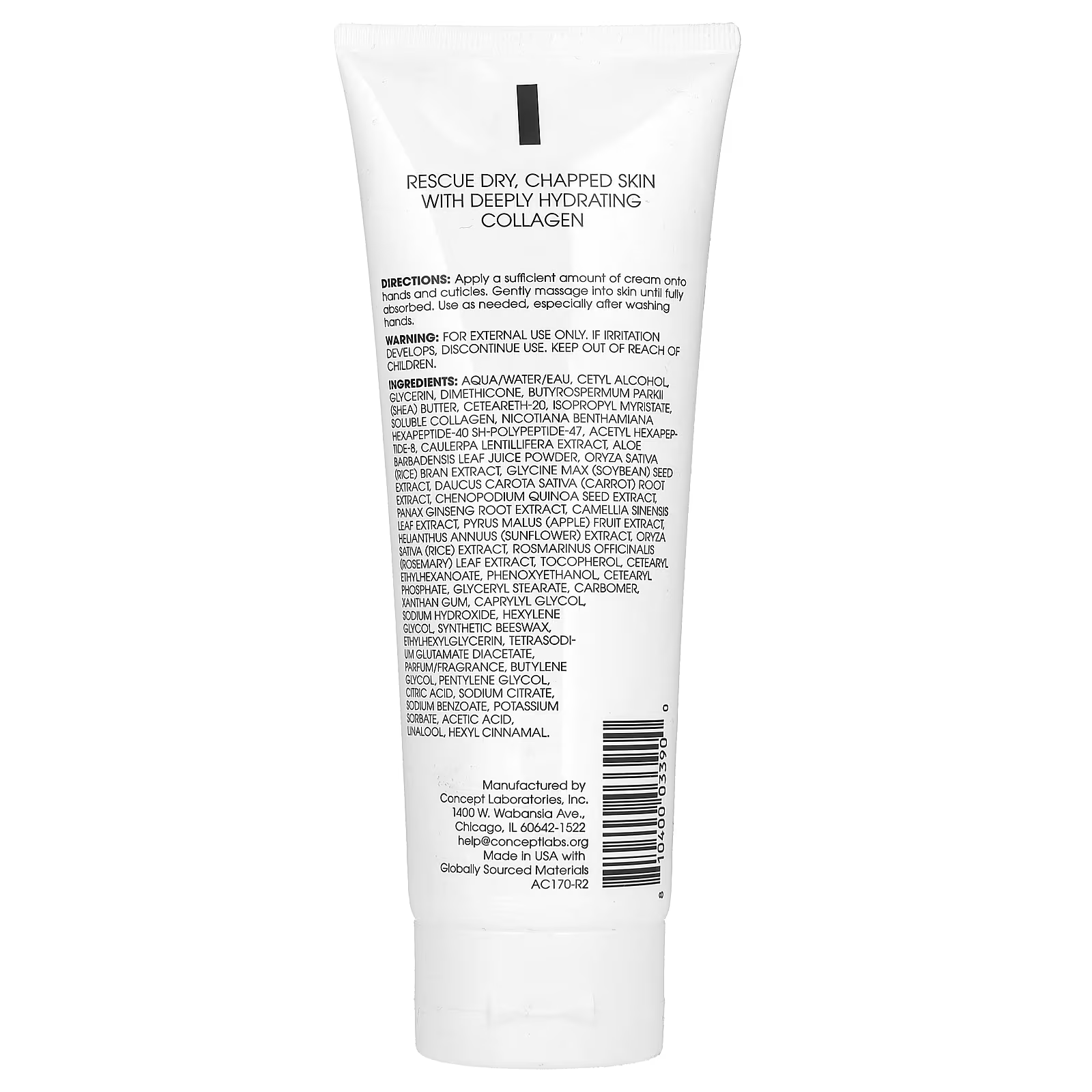 Advanced Clinicals Hand Cream 8 oz - MeStore - Advanced Clinicals