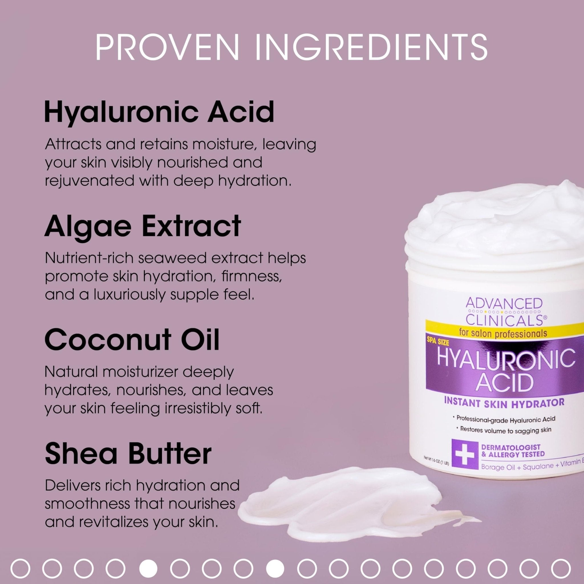 Advanced Clinicals Hyaluronic Acid - MeStore - Advanced Clinicals