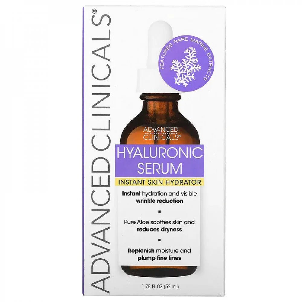 Advanced Clinicals Hylauronic Acid Serum - MeStore - Advanced Clinicals