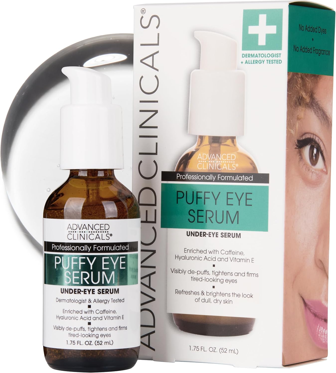 Advanced Clinicals Puffy Eye Serum - MeStore - Advanced Clinicals