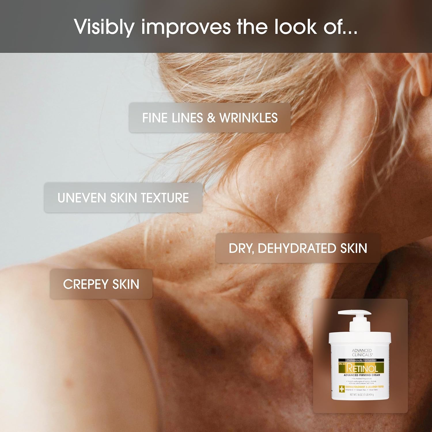Advanced Clinicals Retinol Firming Cream - MeStore - Advanced Clinicals