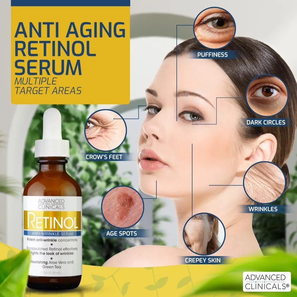 Advanced Clinicals Retinol Serum - MeStore - Advanced Clinicals