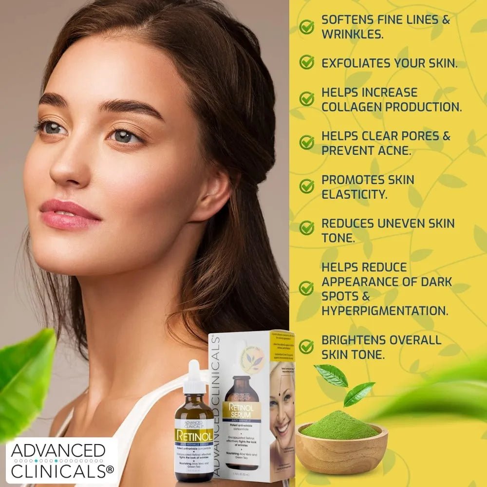 Advanced Clinicals Retinol Serum - MeStore - Advanced Clinicals