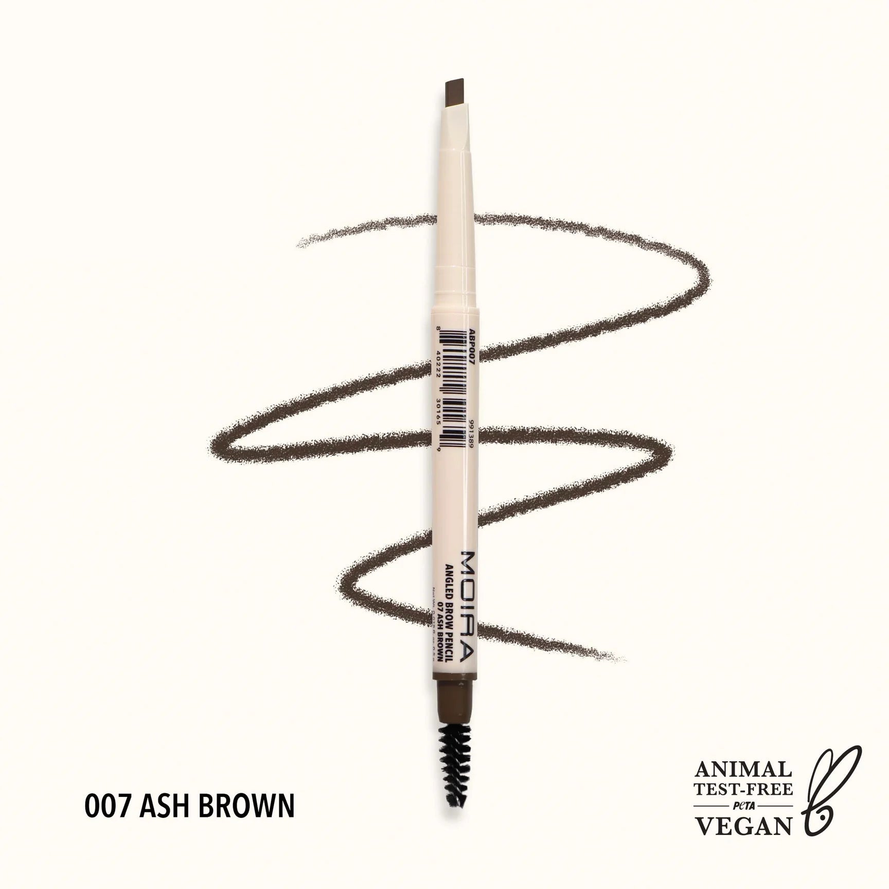 Angled Brow Pencil (007, Ash Brown) - MeStore - Moira Beauty