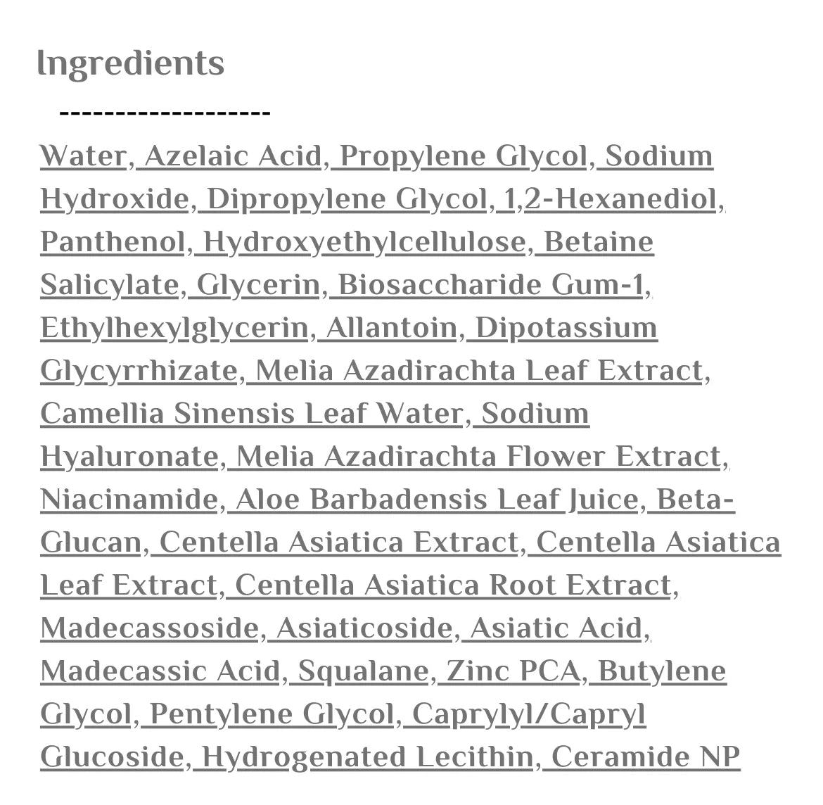 ANUA - AZELAIC ACID 10 HYALURON REDNESS SOOTHIING SERUM - MeStore - Anua