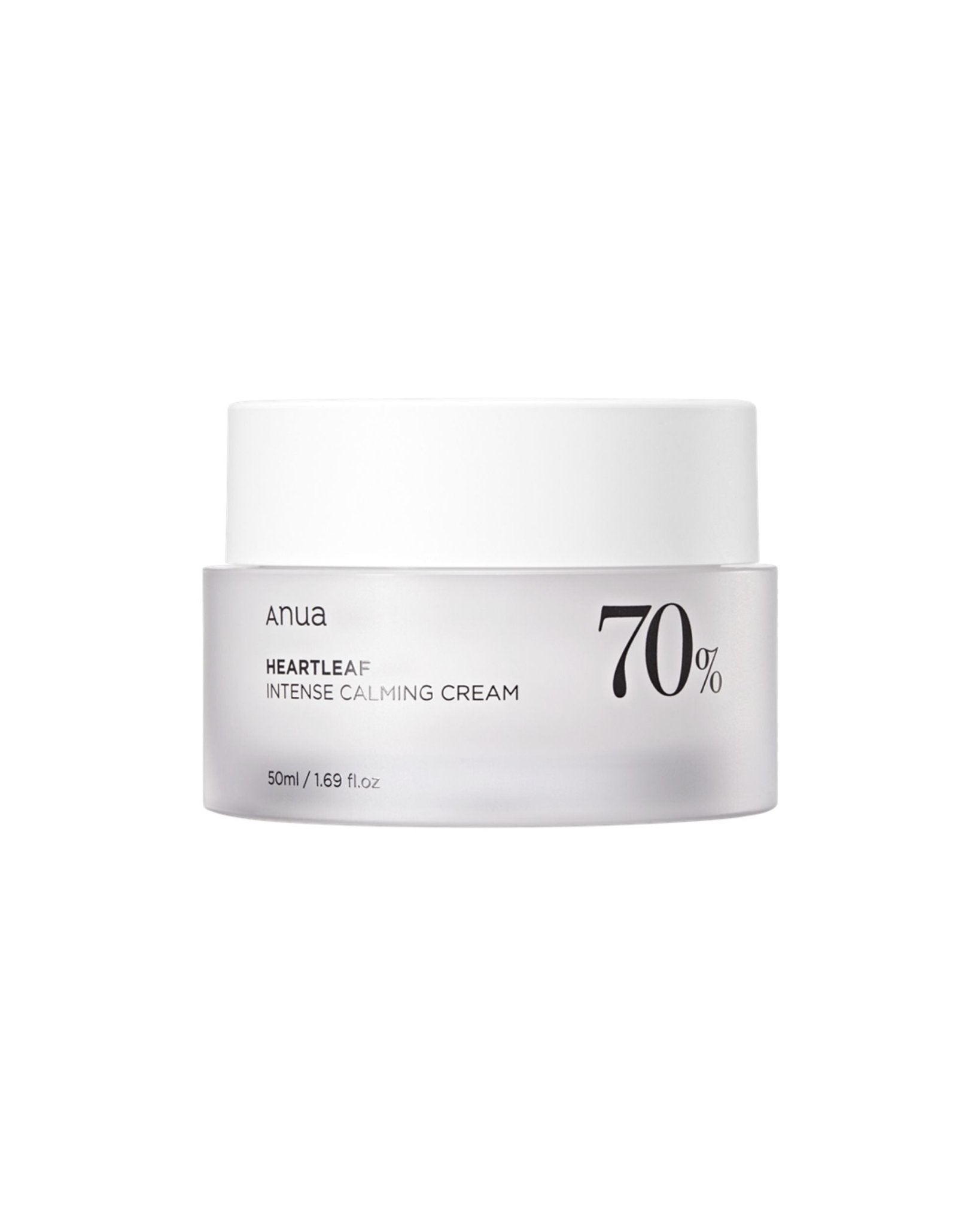 ANUA - HEARTLEAF 70% INTENSE CALMING CREAM 50ml - MeStore - Anua