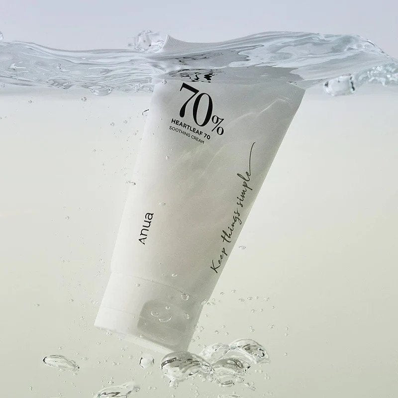 ANUA - HEARTLEAF 70% SOOTHING CREAM 100ml - MeStore - Anua