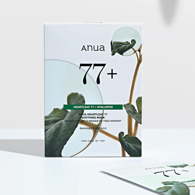 ANUA - HEARTLEAF 77% SOOTHING SHEET MASK - MeStore - Anua