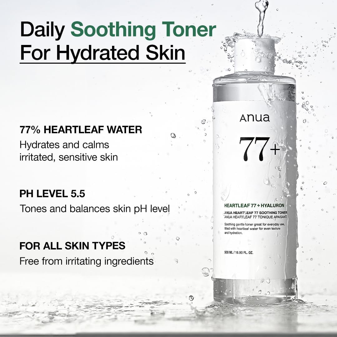 Anua Heartleaf 77% Soothing Toner (250ml) - MeStore - Anua
