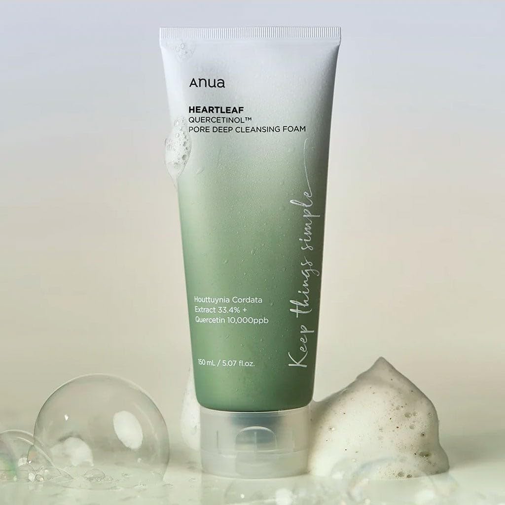 Anua Heartleaf Quercetinol Pore Deep Cleansing Foam 150 Ml - MeStore - Anua