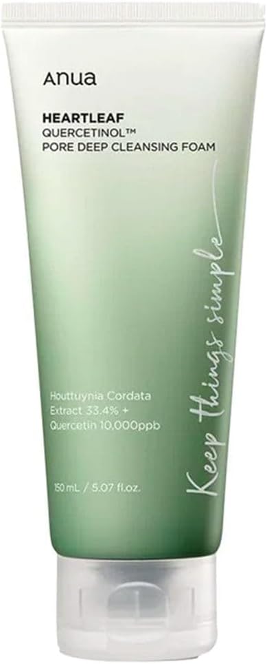 Anua Heartleaf Quercetinol Pore Deep Cleansing Foam 150 Ml - MeStore - Anua