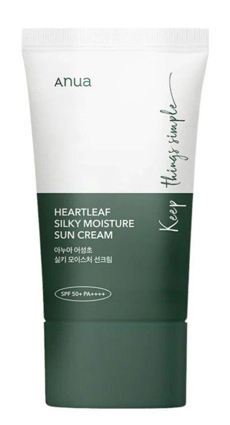Anua Heartleaf Silky Suncream 50ml - MeStore - Anua