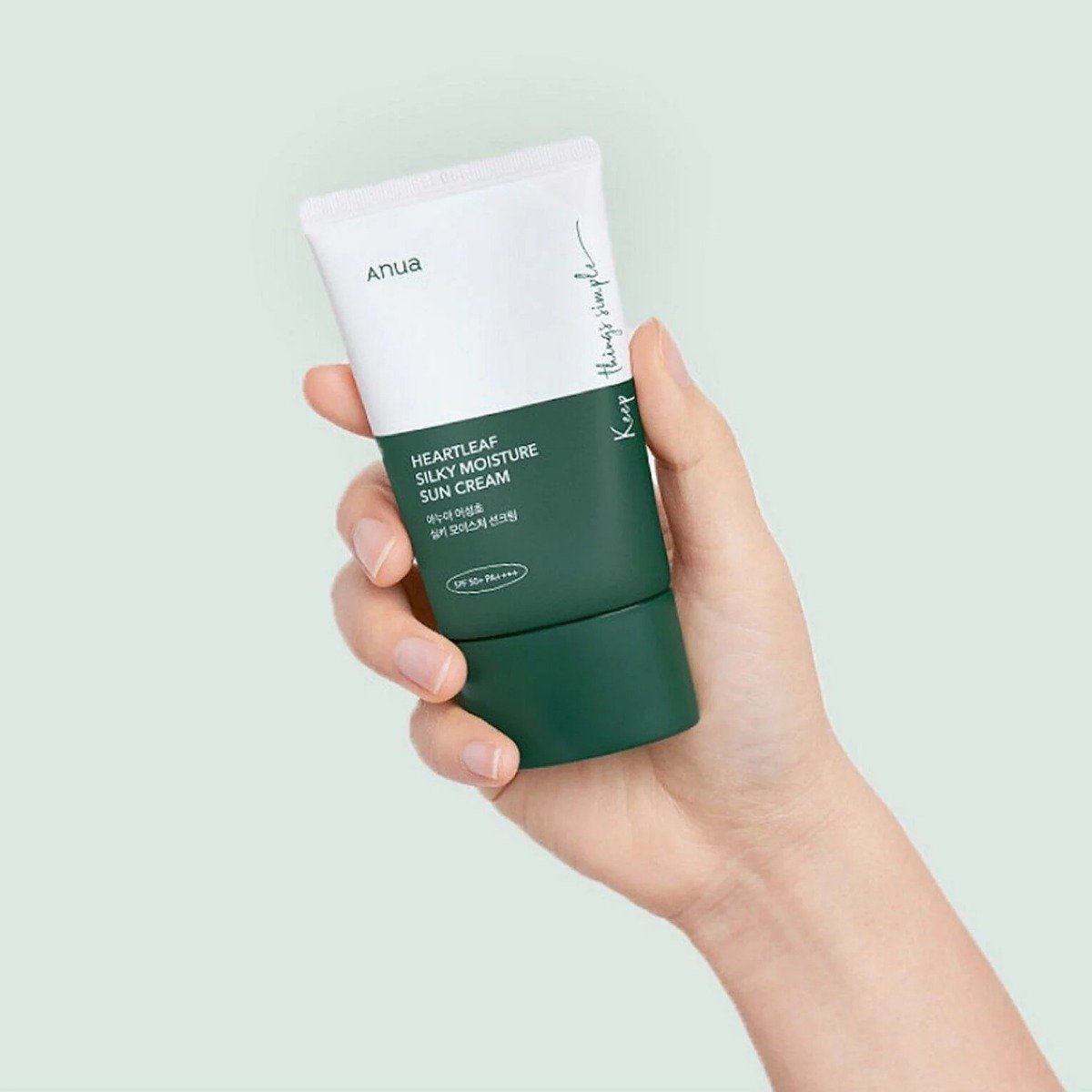 Anua Heartleaf Silky Suncream 50ml - MeStore - Anua