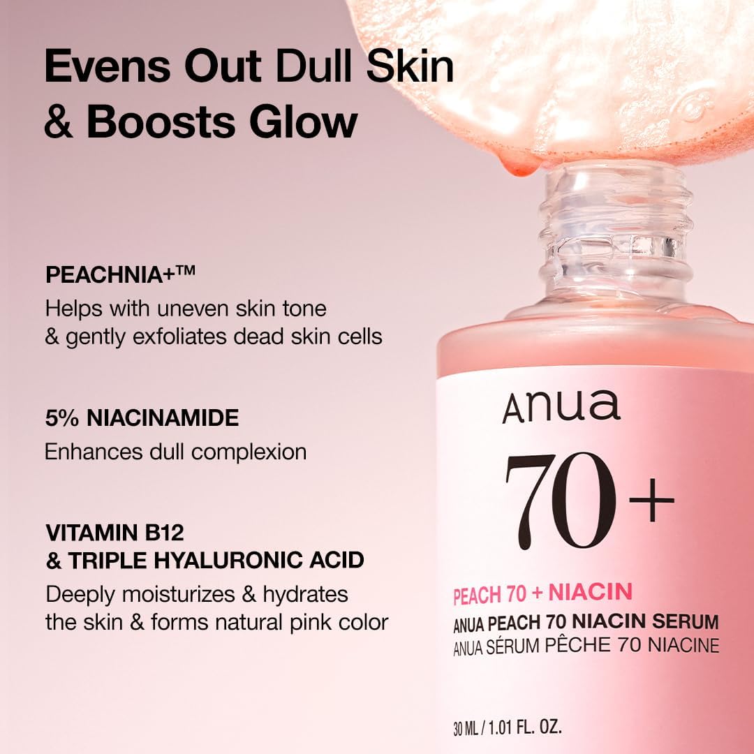 ANUA - PEACH 70% NIACIN SERUM 30ml - MeStore - Anua