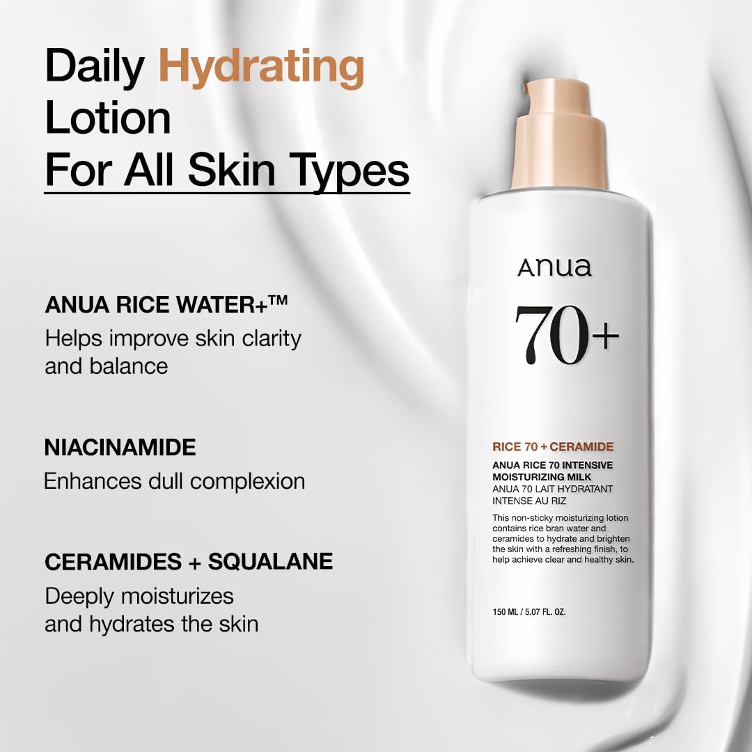 Anua Rice Intensive Moisturizing Milk - MeStore - Anua