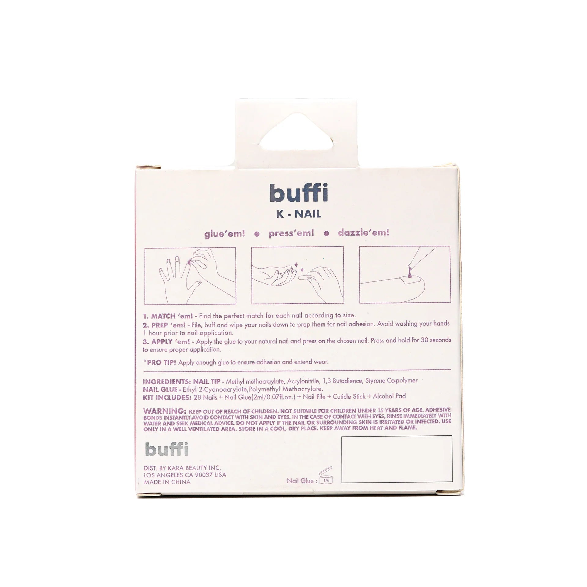 AURA ENERGY Buffi Press On Nails - MeStore - Kara Beauty