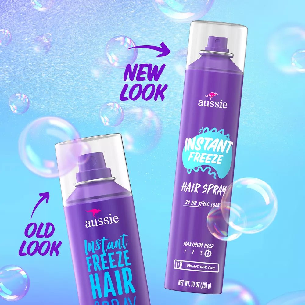 Aussie Instant Freeze Aero 12 Hair Spray - 10oz - MeStore - Aussie