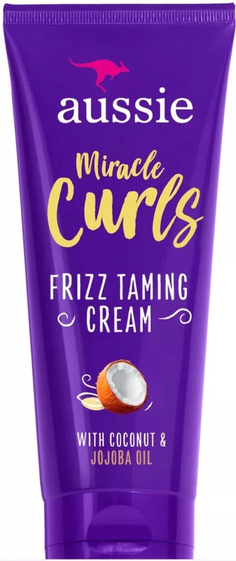 Aussie Miracle Curls Frizz Taming Curl Cream with Coconut & Jojoba - 6.8oz - MeStore - Aussie