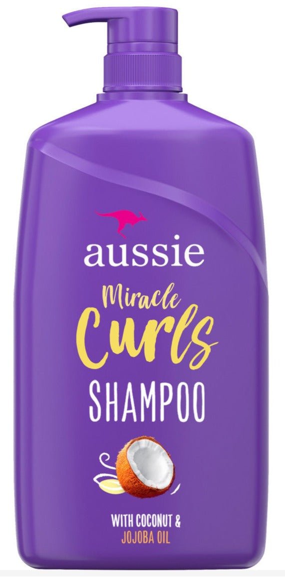 Aussie Miracle Curls With Coconut And Jojoba oil, Paraben Free Shampoo, 26.2 Oz - MeStore - Aussie