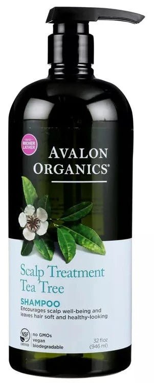Avalon Organics Scalp Treatment Tea Tree Shampoo - 32 oz - MeStore - Avalon Organics
