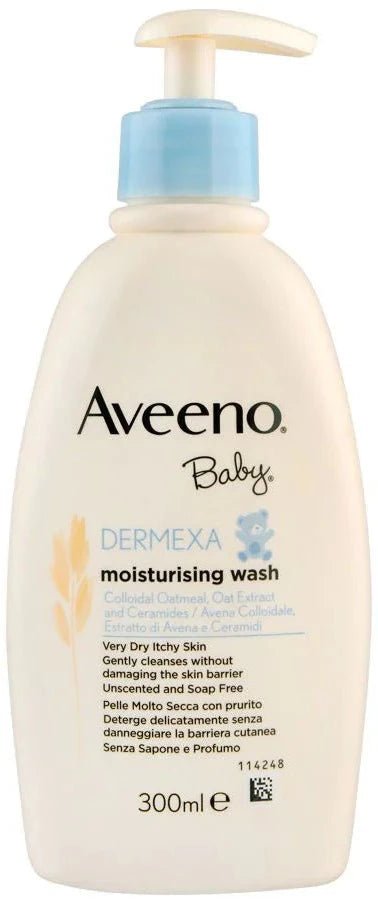 Aveeno Baby Dermexa Moisturising Wash 300ml - MeStore - Aveeno