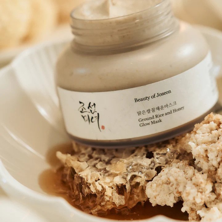 BEAUTY OF JOSEON - GROUND RICE & HONEY GLOW MASK 150ml - MeStore - Beauty of Joseon