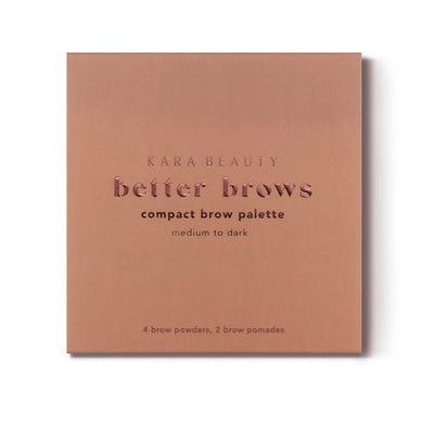 Better Brows Mini Eyebrow Palette (Dark) - MeStore - Kara Beauty