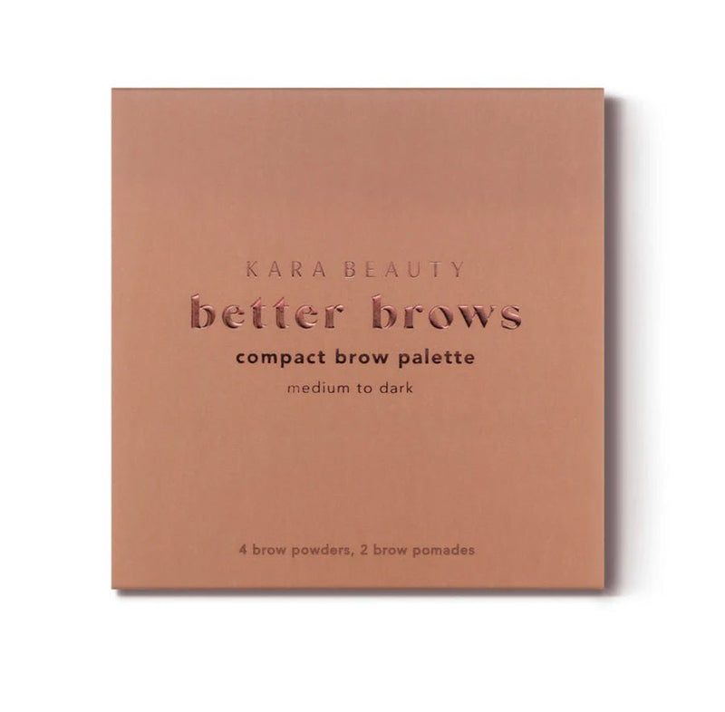 Better Brows Mini Eyebrow Palette (Dark) - MeStore - Kara Beauty