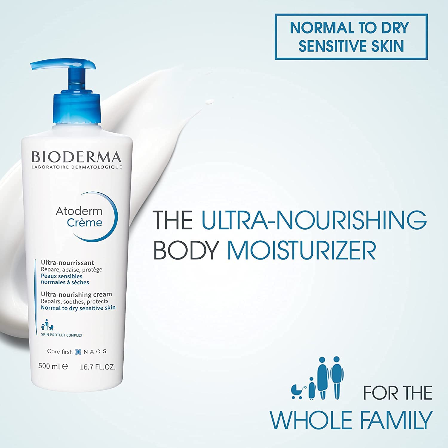 Bioderma Atoderm Creme Ultra - Nourishing Cream 200 ML - MeStore - BioDerma