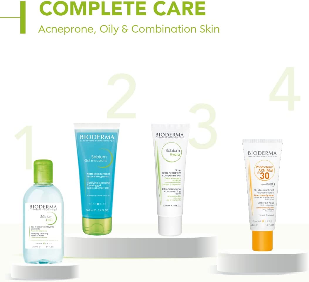 Bioderma Sebium Gel Moussant 200ml (Tube) - MeStore - BioDerma