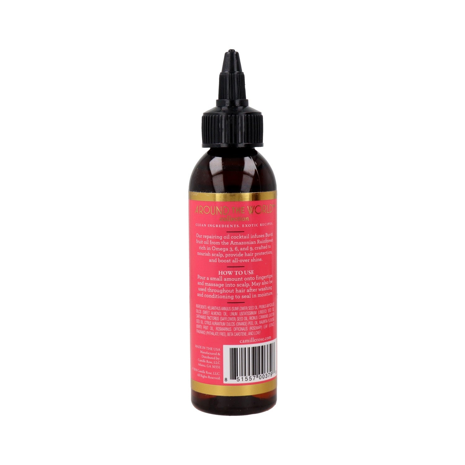 Camille Rose Buritti Nectar Repair Hair Oil 4oz - MeStore - Camille Rose