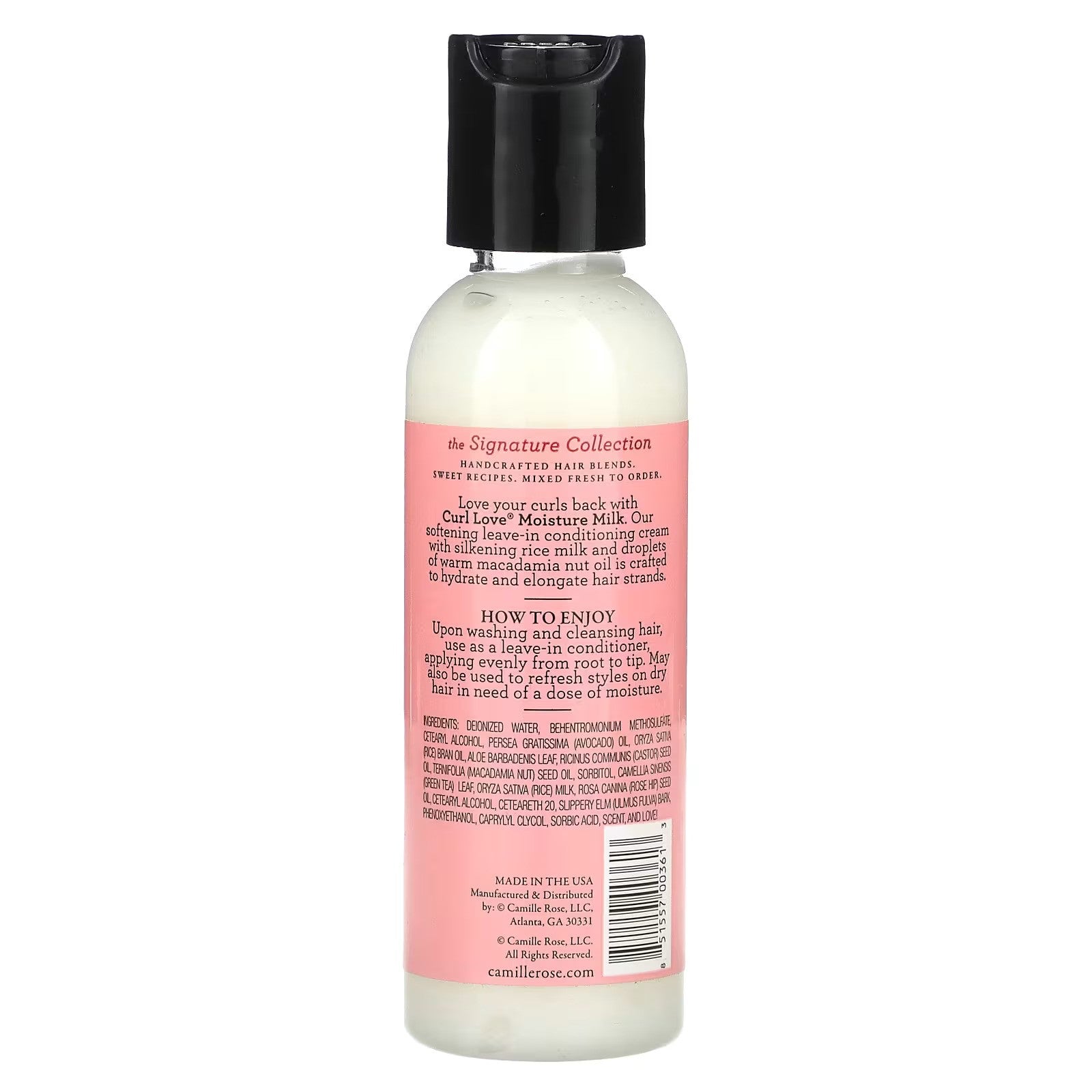 Camille Rose Curl Love Moisture Milk 2oz - MeStore - Camille Rose