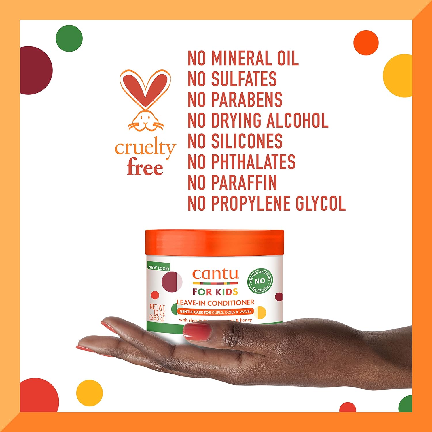 Cantu Kids Care Leave In Condtioner 263g - MeStore - Cantu