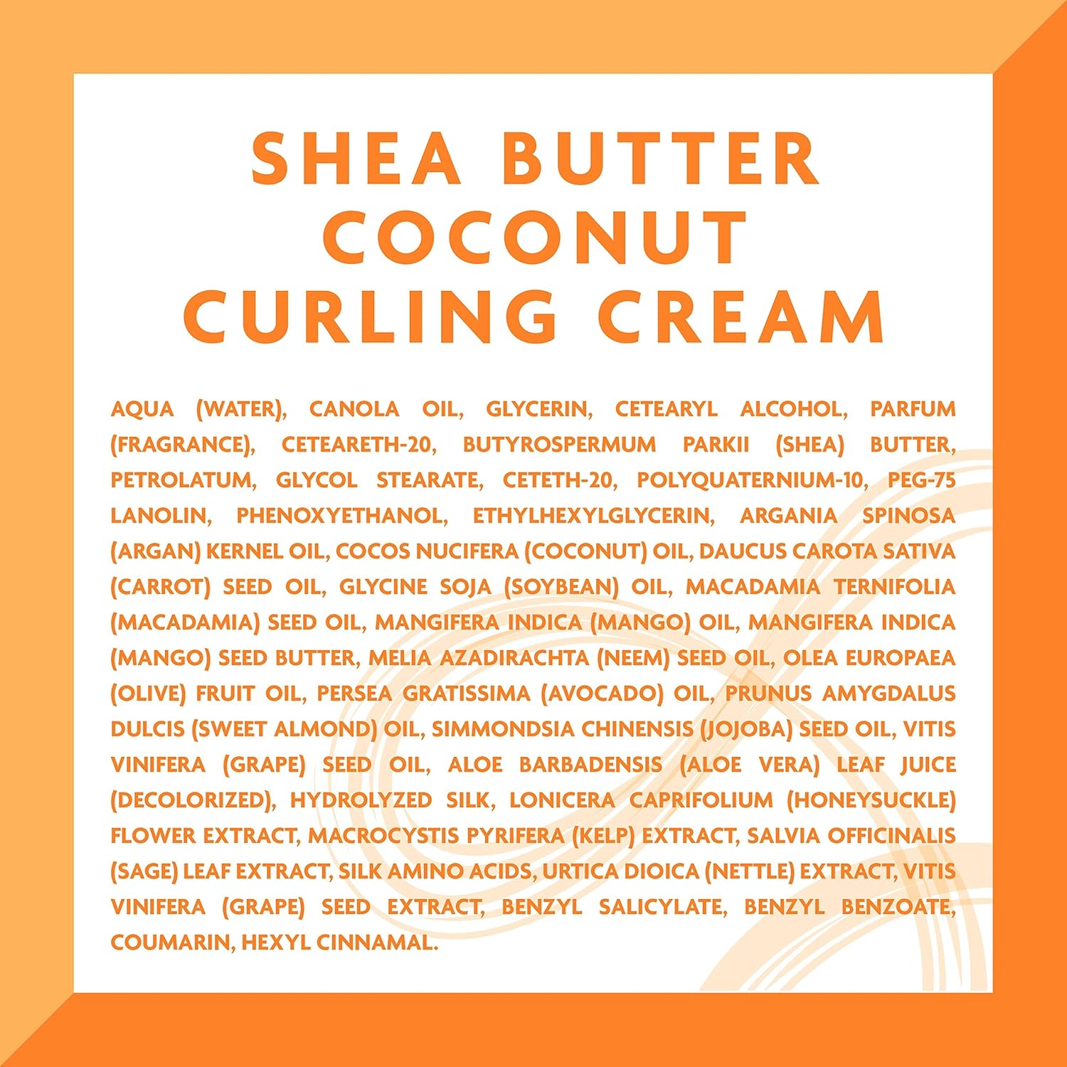 Cantu Natural Hair Coconut Curling Cream with Shea Butter 25oz/709g - MeStore - Cantu