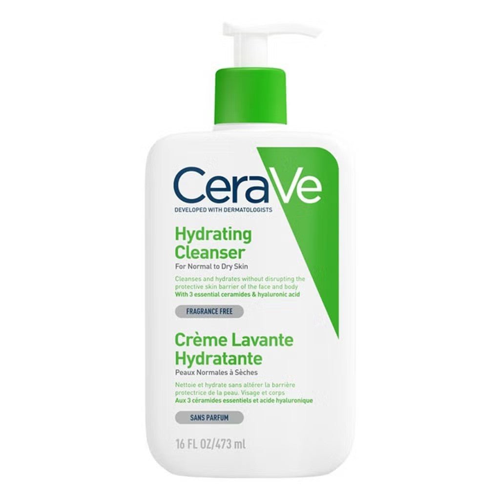 Cerave Foaming Cleanser Hydrating 473 ml - MeStore - Cerave
