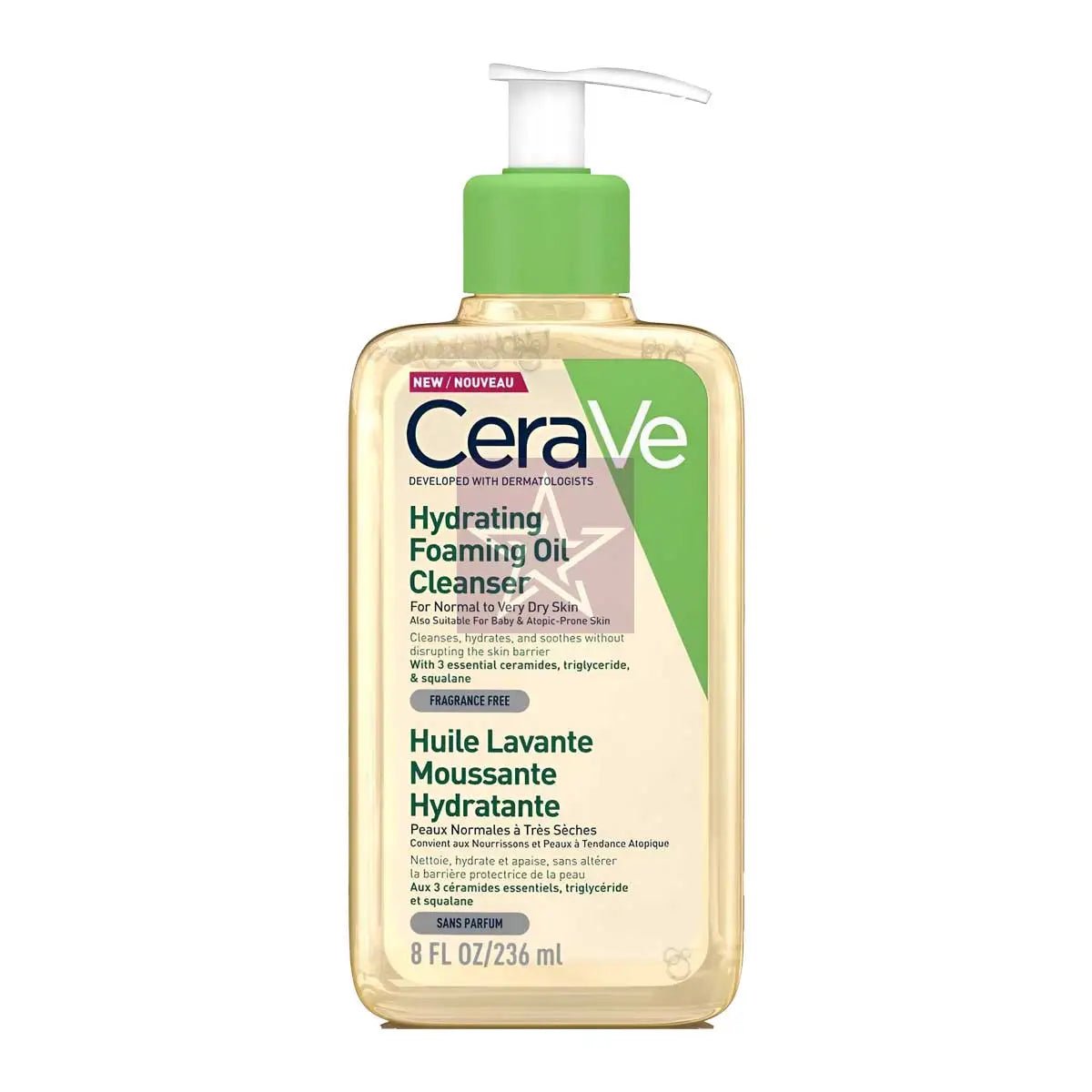 CERAVE Hydrating Foaming Oil Cleanser 236ml - MeStore - Cerave