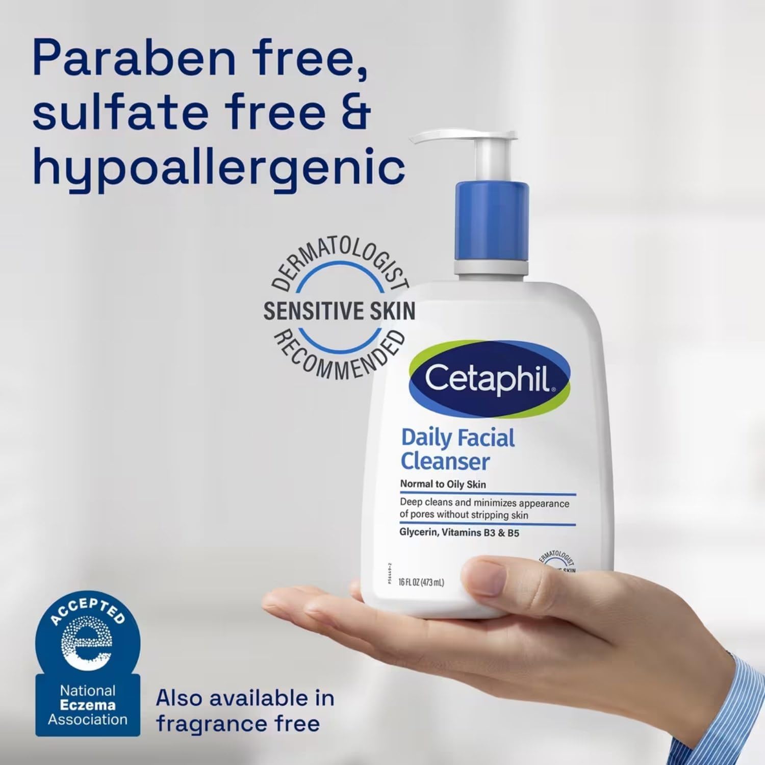 Cetaphil Daily Facial Cleanser - 8 oz - MeStore - Cetaphil