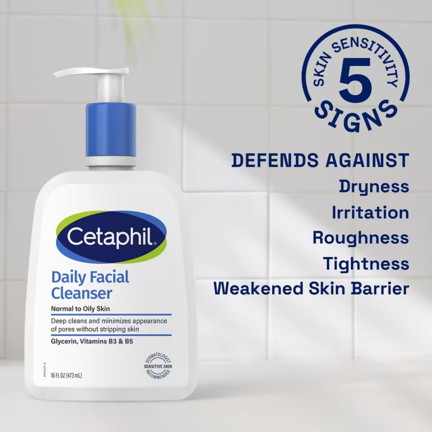 Cetaphil Daily Facial Cleanser - 8 oz - MeStore - Cetaphil