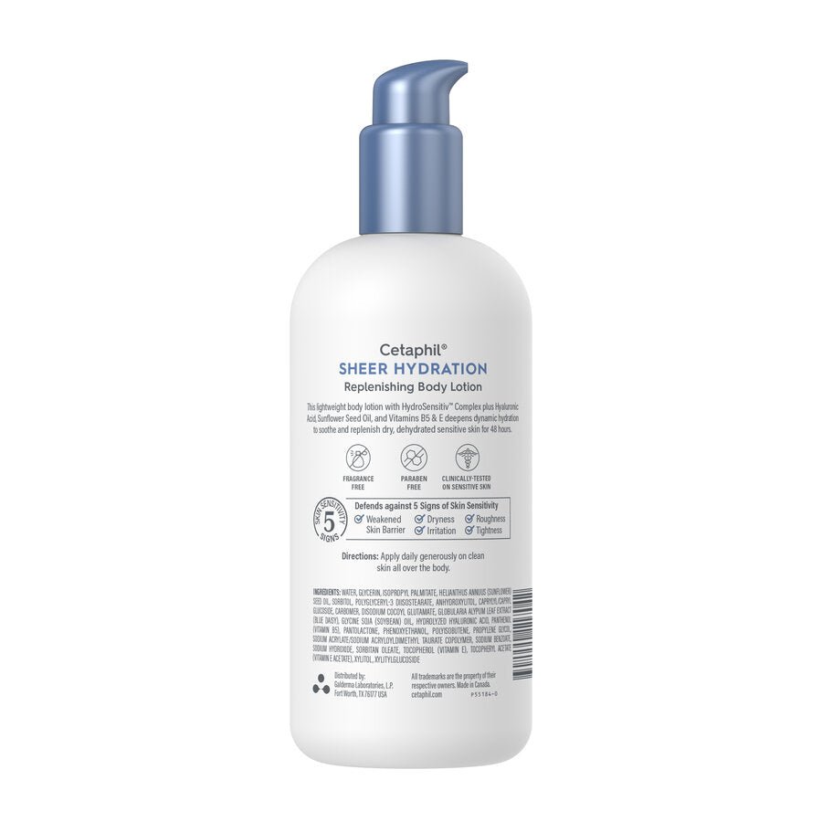 Cetaphil Sheer Hydration Replenishing Body Lotion - 16 Oz - MeStore - Cetaphil
