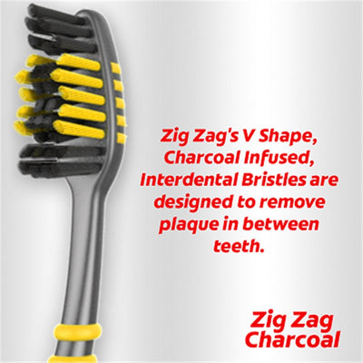 Colgate Zig Zag Charcoal Toothbrush