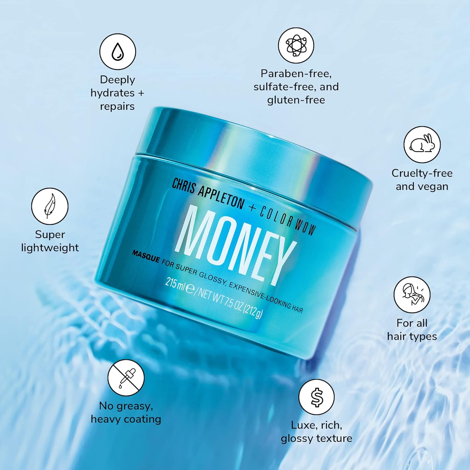 Color wow Money Mask Deep Hydrating & Strengthening Hair Treatment - MeStore - COLOR WOW