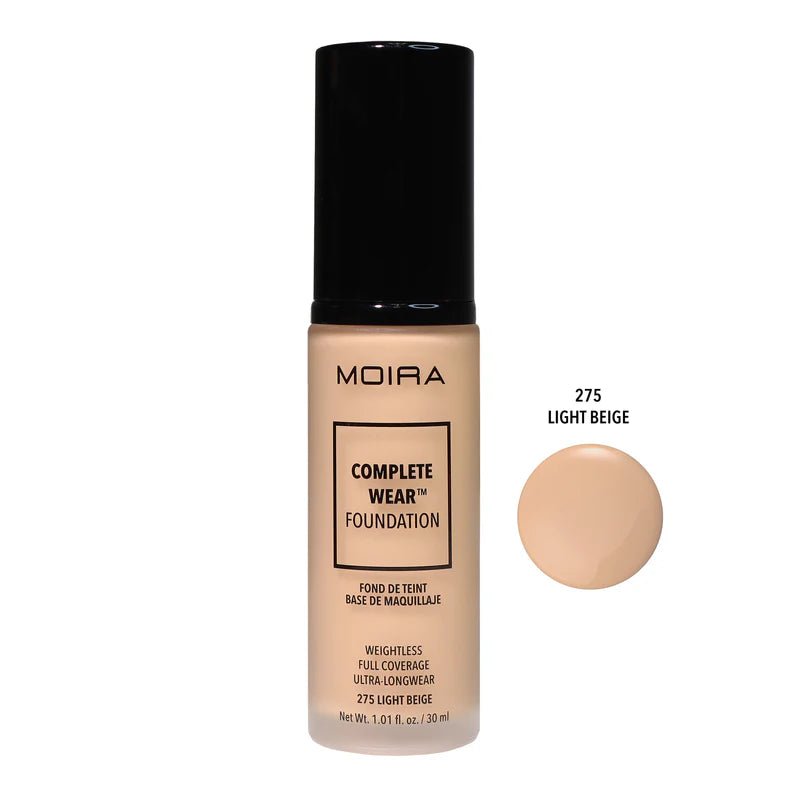 Complete Wear™ Foundation (275, Light Beige) - MeStore - Moira Beauty