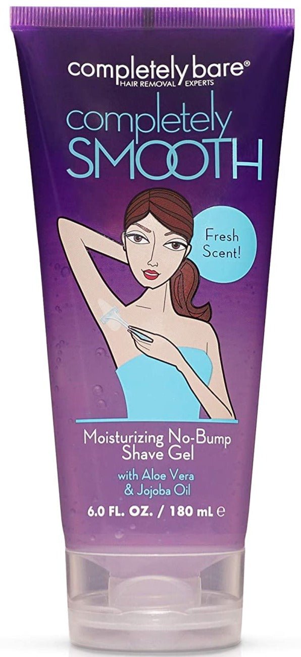 Completely Bare Completely Smooth Moisturizing No Bump Shave Gel 6oz - MeStore - COMPLETELY BARE