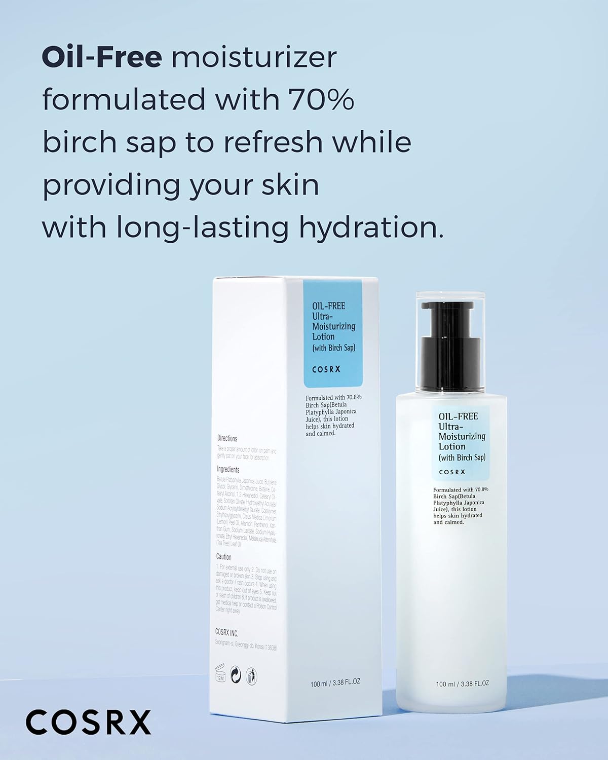 COSRX Oil Free Ultra Moisturizing Lotion - 100ml - MeStore - COSRX